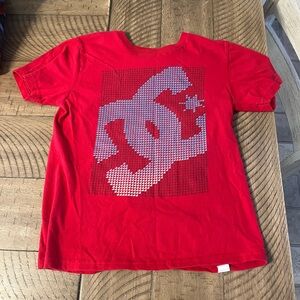 DC Kids Red and White Graphic Tee